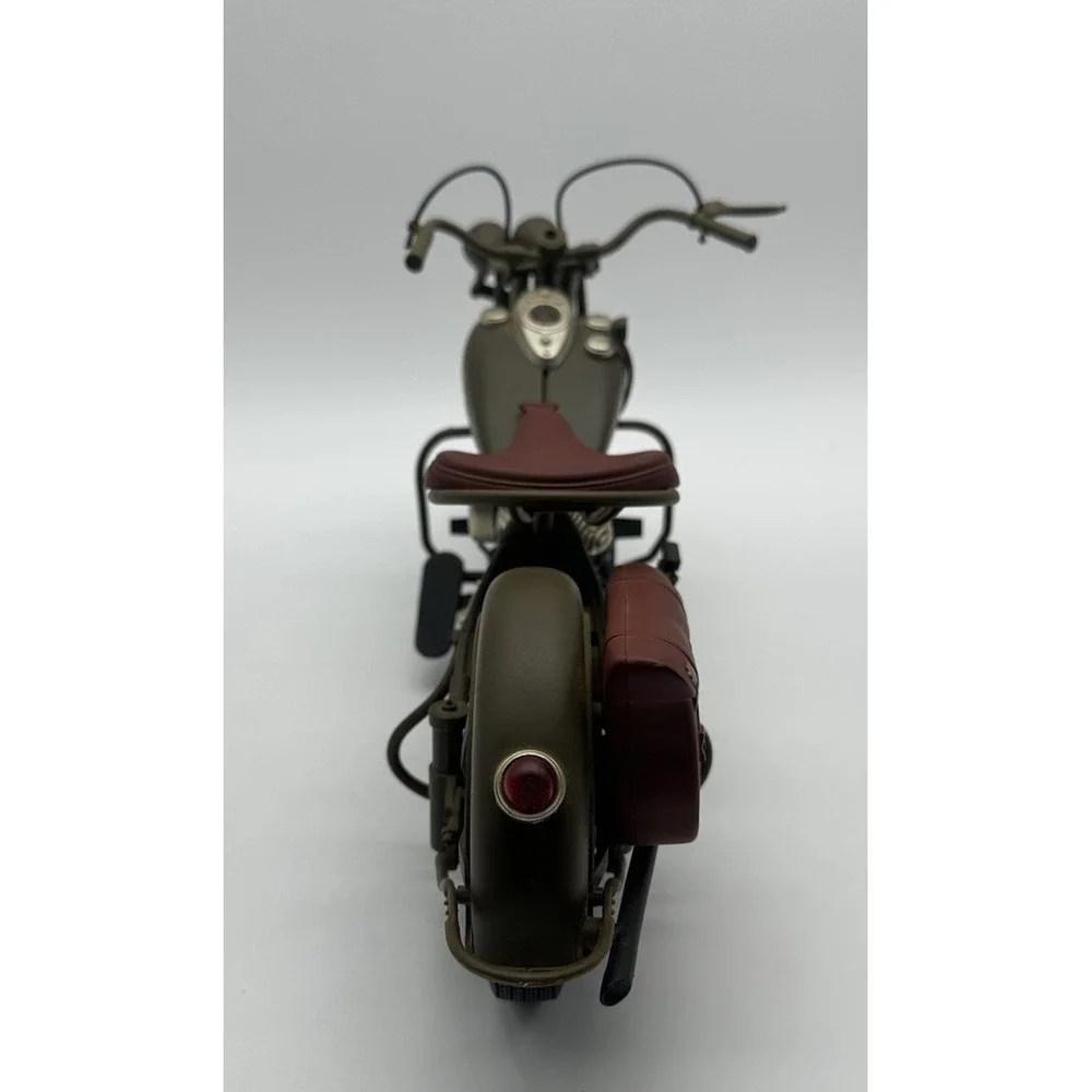 NEW RAY 1998 INDIAN CHIEF WWII US ARMY MILITARY 1/6 SCALE MOTORCYCLE